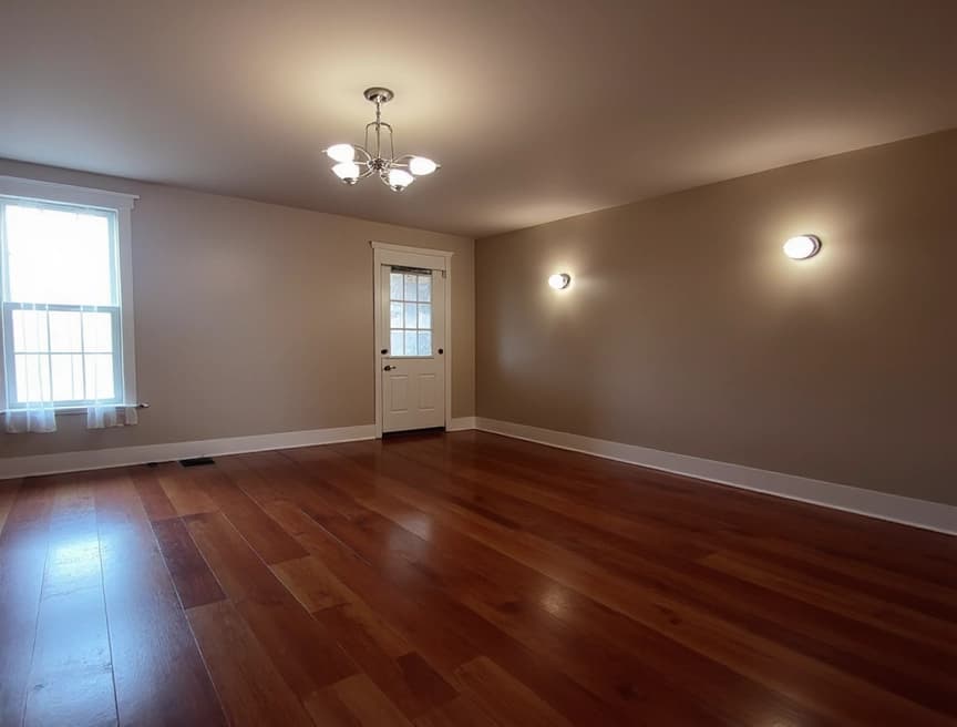 HomestagingKIEin hochwertiges, von KI generiertes Bild einer modern eingerichteten Wohnung