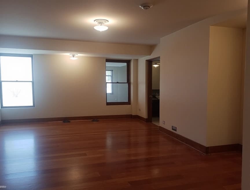HomestagingKIEin Bild von einer Wohnung mit KI generierten Möbeln