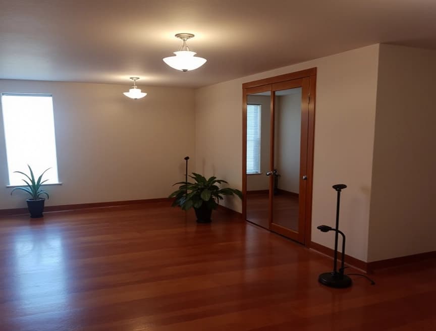 HomestagingKIEin Bild von einer modern eingerichteten Wohnung, generiert mit Flux-KI-Modell