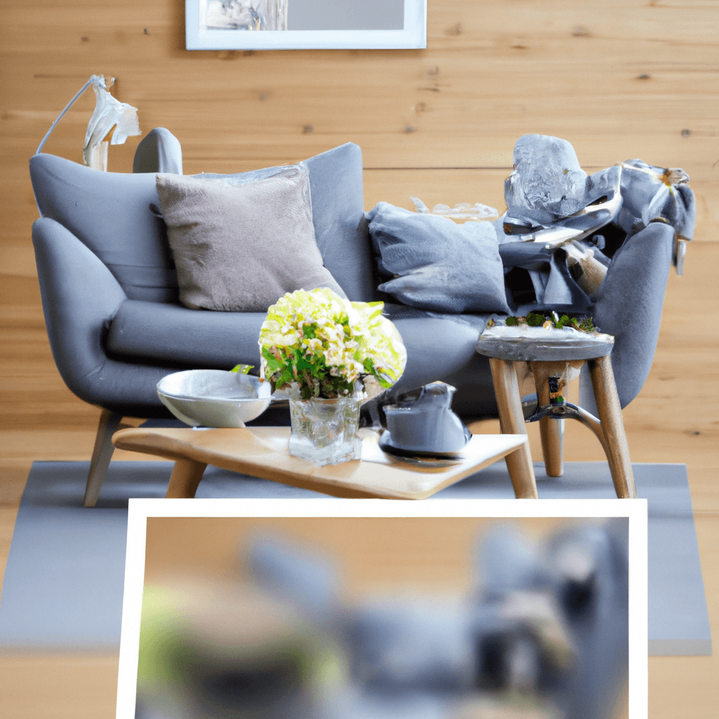 HomestagingKIModerne virtuell gestaltete Wohnräume