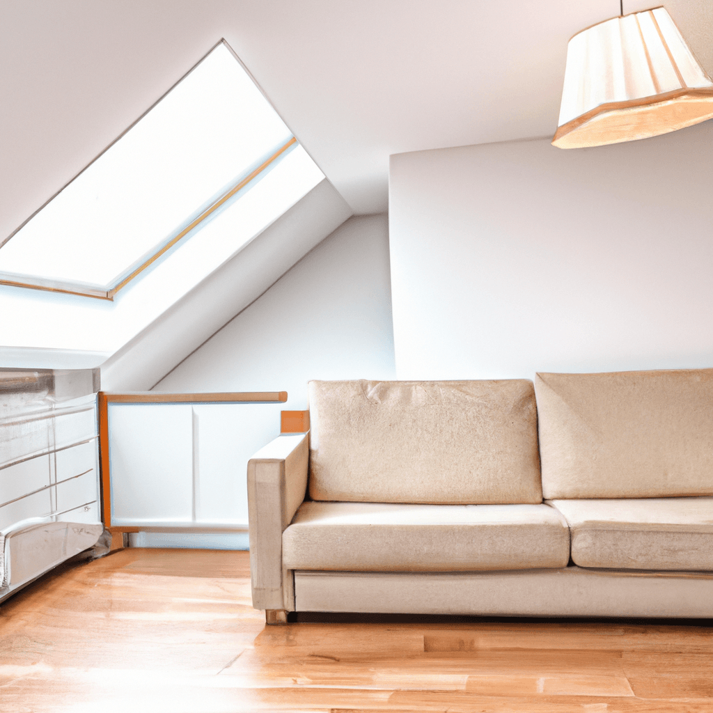 HomestagingKIEin Bild von einer digital gestylten leeren Wohnung