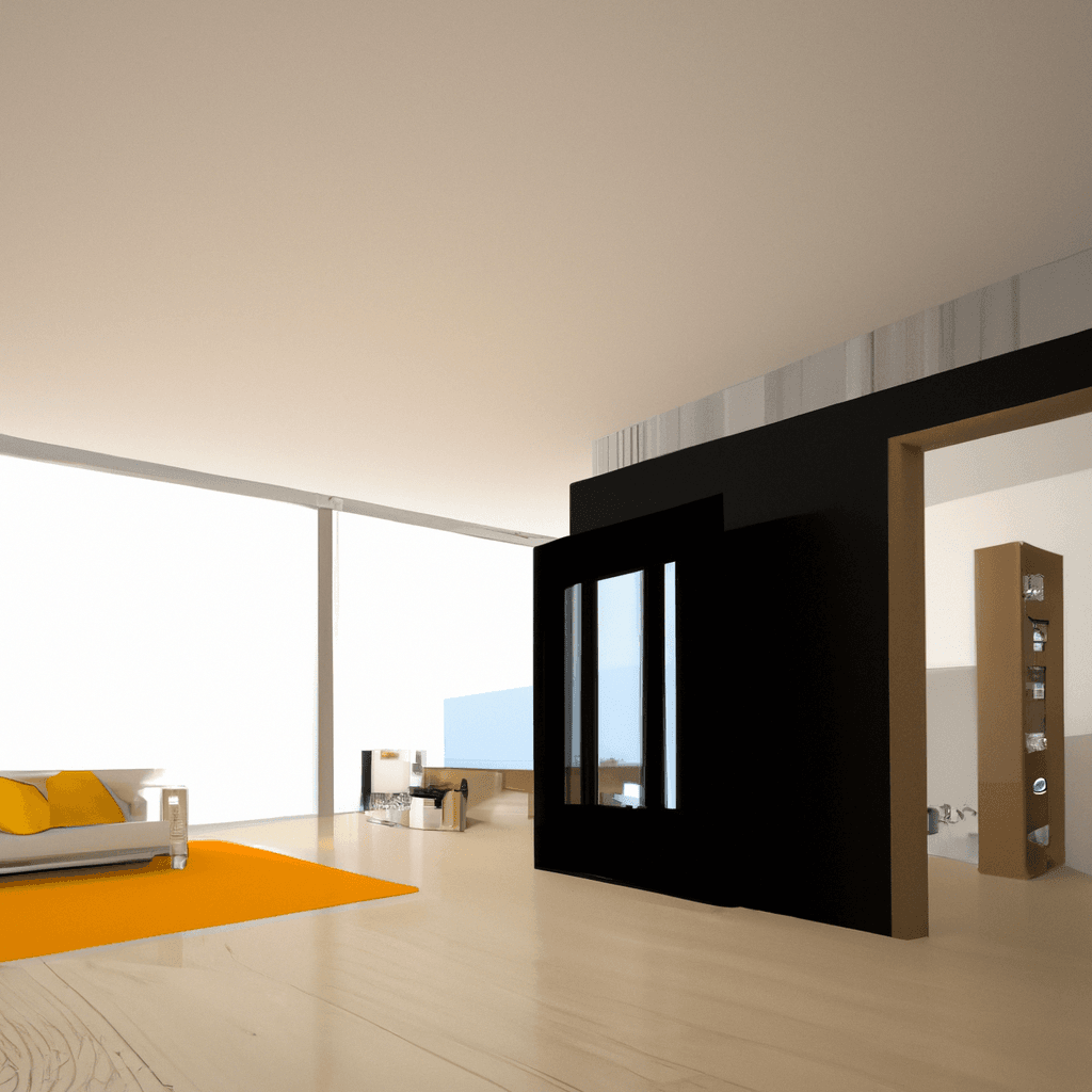 HomestagingKIEin Bild einer digital gestalteten modernen Wohnung
