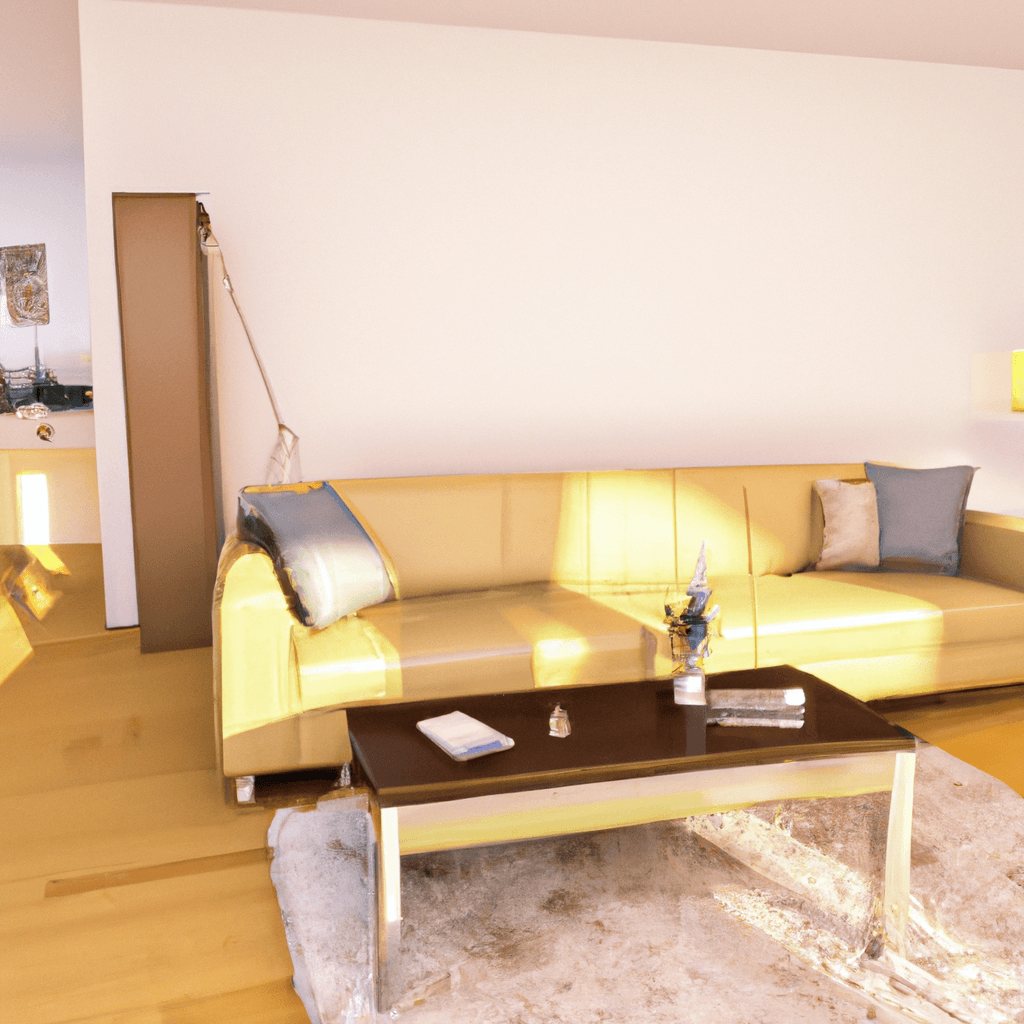 HomestagingKIComputer generierte Bild einer elegant eingerichteten Wohnung von Homestaging.KI