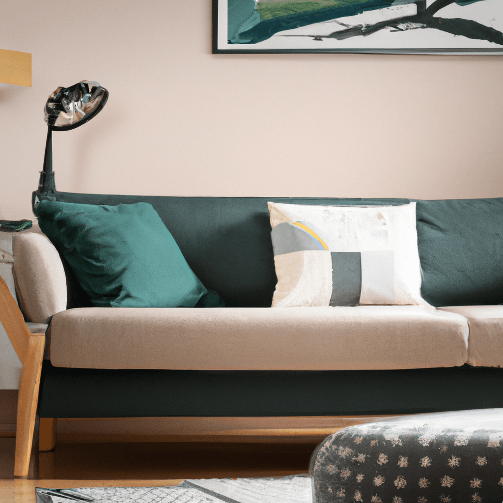 HomestagingKIBild eines mit AI eingerichteten Wohnraums