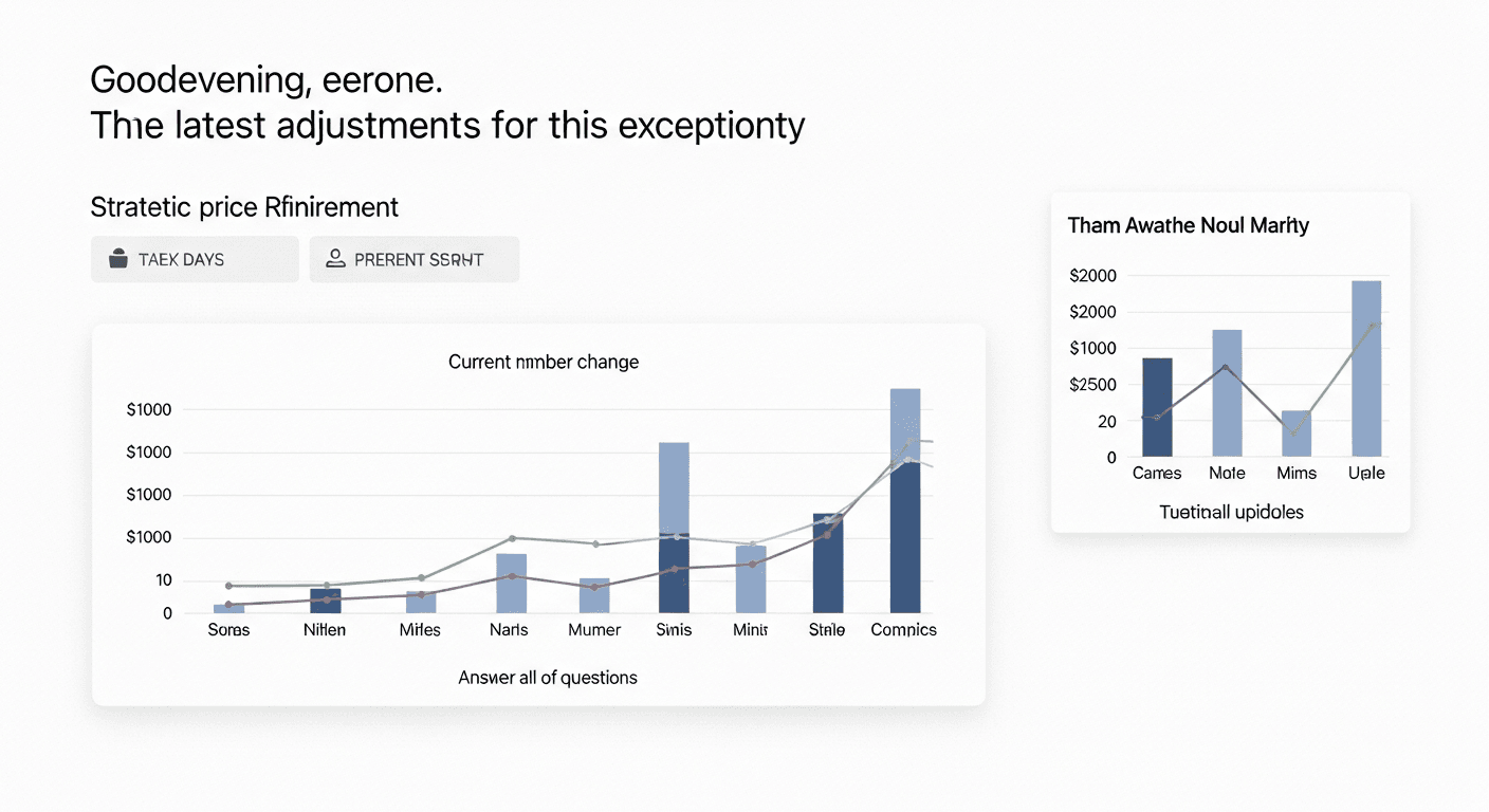 Immobilienmakler bespricht Preisaktualisierungen mit Kunden in einem modernen Wohnambiente